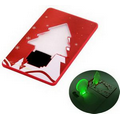 Mini Christmas Tree Portable LED Pocket Card Light